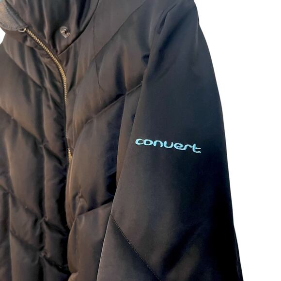 Columbia Sportswear Size L Convert Board Wear Down/Feather Puffer Coat - Picture 6 of 13